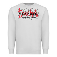 Dove Grey christmas teacher Premium Sweatshirt - MaliasSmallBusiness