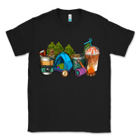 Black camp coffee cups ado Classic Tee - AdoDesignShop