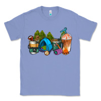 Colony Blue camp coffee cups ado Classic Tee - AdoDesignShop