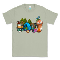 Matcha camp coffee cups ado Classic Tee - AdoDesignShop