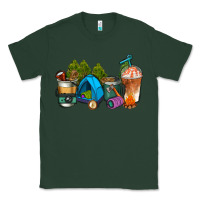 Sports Green camp coffee cups ado Classic Tee - AdoDesignShop