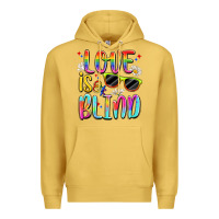 Antique Gold love is blind Premium Hoodie - Artiststas