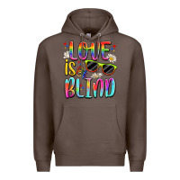 Coffee love is blind Premium Hoodie - Artiststas
