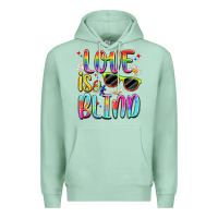 Seafoam love is blind Premium Hoodie - Artiststas