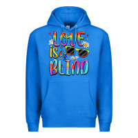 True Royal love is blind Premium Hoodie - Artiststas
