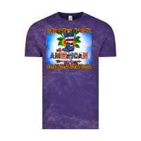 Cloud Purple all American girl Vintage Tee - HRA Design Shop