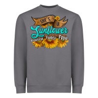 Storm she's a sunflower beautiful fierce free Heavyweight Sweatshirt - HRA Design Shop