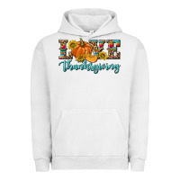 Pigment Lunar Rock Love Thanksgiving Urban Hoodie - texasbilliewilder