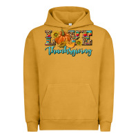 Pigment Peanut Butter Love Thanksgiving Urban Hoodie - texasbilliewilder
