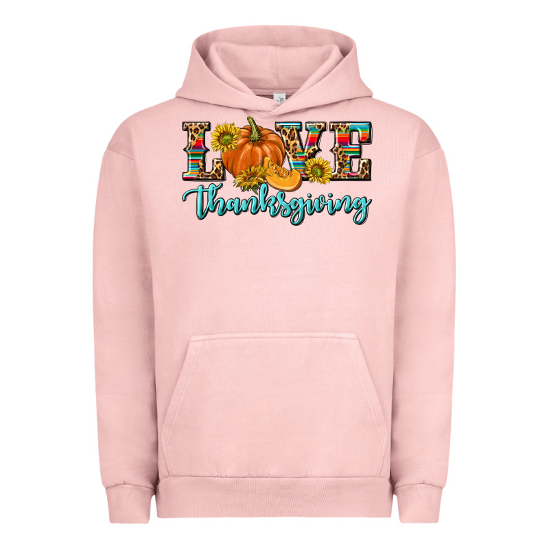 Love Thanksgiving Urban Hoodie by texasbilliewilder | Teevron