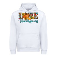 White Love Thanksgiving Urban Hoodie - texasbilliewilder