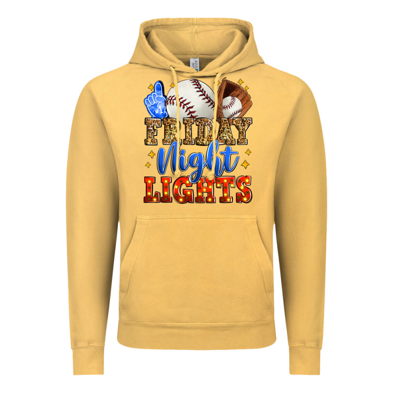 Friday Night Lights Baseball Vintage Hoodie by Zillion Design Studio | Teevron