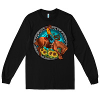 Black gemstone rodeo Long Sleeve Tee - JahusDesignShop