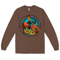 Chestnut gemstone rodeo Long Sleeve Tee - JahusDesignShop