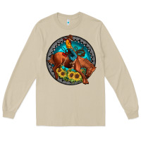 Mushroom gemstone rodeo Long Sleeve Tee - JahusDesignShop