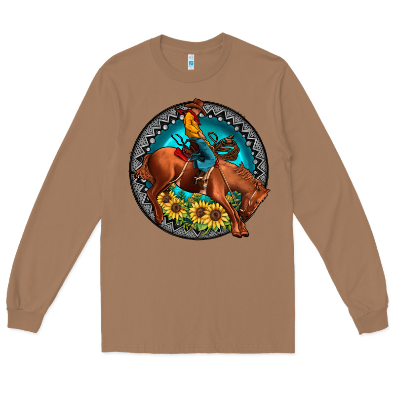 Gemstone Rodeo Long Sleeve Tee by JahusDesignShop | Teevron