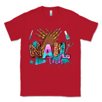 Red nail tech Classic Tee - AdoDesignShop