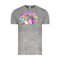 Cloud Rock unicorn coffee cups Vintage Tee - AdoDesignShop
