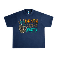 Navy death of party Urban Heavy Tee - RacoonDesign