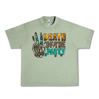 Oil Green death of party Urban Heavy Tee - RacoonDesign