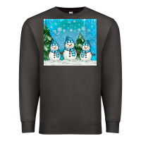 Smoke snowman Premium Sweatshirt - MaliasSmallBusiness