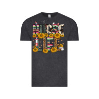 Vintage Black nurse life Vintage Tee - FaDigitalArtStudio