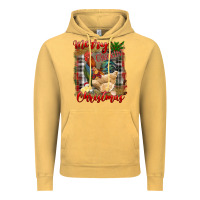 Vintage Mustard merry cluckin' christmas Vintage Hoodie - RanaPortraitStore