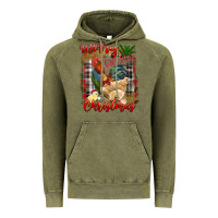 Vintage Olive merry cluckin' christmas Vintage Hoodie - RanaPortraitStore