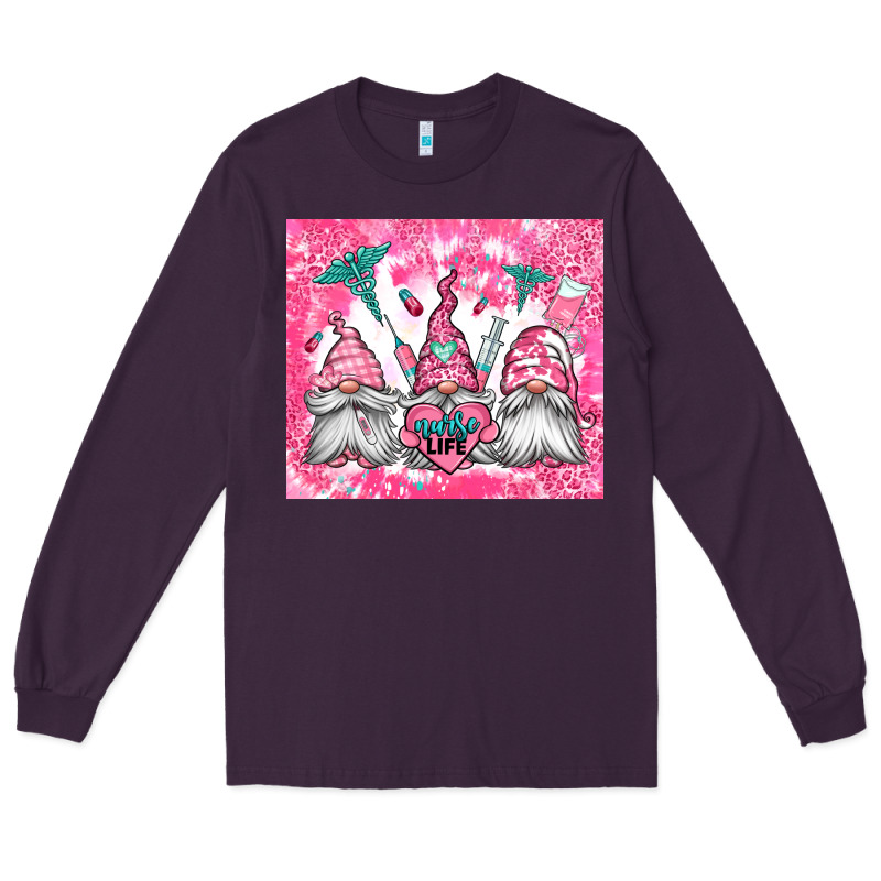 Nurse Life Gnomes Long Sleeve Tee by Jasminsmagicworld | Teevron