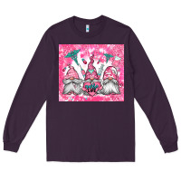 Plum nurse life gnomes Long Sleeve Tee - Jasminsmagicworld