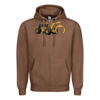 Chestnut Skidders Zipper Hoodie - LillyAllenDesigns
