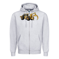 Heather Grey Skidders Zipper Hoodie - LillyAllenDesigns