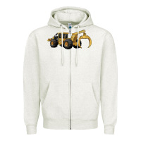 Oatmeal Heather Skidders Zipper Hoodie - LillyAllenDesigns