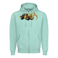 Seafoam Skidders Zipper Hoodie - LillyAllenDesigns