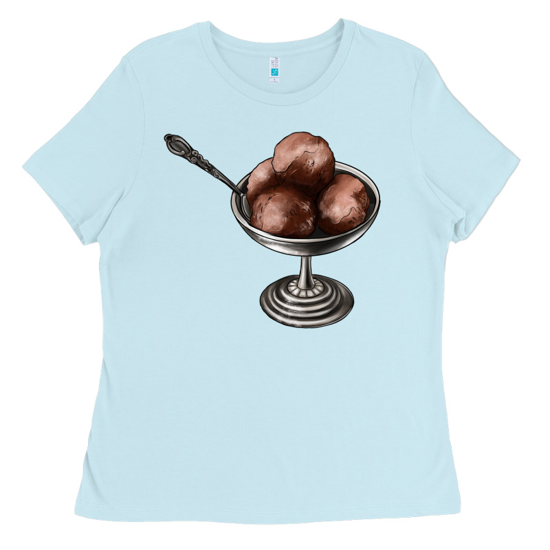 Chocolate Ice Cream Ladies Tee by AdoDesignShop | Teevron