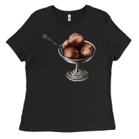 Black Chocolate ice cream Ladies Tee - AdoDesignShop