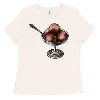 Bone Chocolate ice cream Ladies Tee - AdoDesignShop