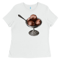 White Chocolate ice cream Ladies Tee - AdoDesignShop