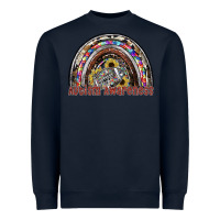Navy autism avareness football Heavyweight Sweatshirt - SublimationCraftShop