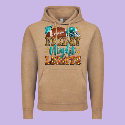 Friday Night Lights American Football Vintage Hoodie Designed By Zillion Design Studio