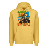 Antique Gold rawr i am one this is how i roll Premium Hoodie - Artiststas