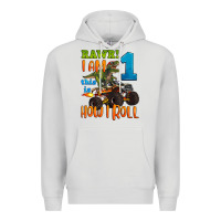 Dove Grey rawr i am one this is how i roll Premium Hoodie - Artiststas