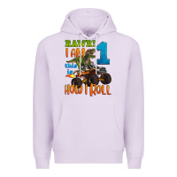 Lilac rawr i am one this is how i roll Premium Hoodie - Artiststas