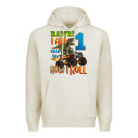 Oatmeal Heather rawr i am one this is how i roll Premium Hoodie - Artiststas