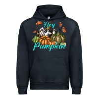 Navy Hey Pumpkin Urban Hoodie - texasbilliewilder