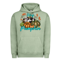 Pigment Oil Green Hey Pumpkin Urban Hoodie - texasbilliewilder