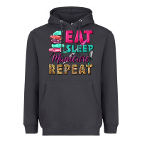 Smoke eat sleep manicure repeat Heavyweight Hoodie - NancyCooperArtShop