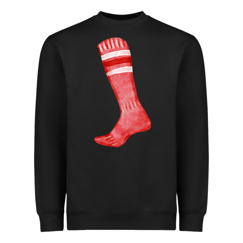 Red Sock Fa Element Heavyweight Sweatshirt by FaDigitalArtStudio | Teevron