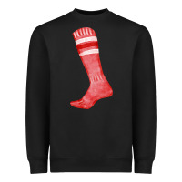 Black red sock fa element Heavyweight Sweatshirt - FaDigitalArtStudio
