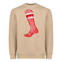 Mushroom red sock fa element Heavyweight Sweatshirt - FaDigitalArtStudio